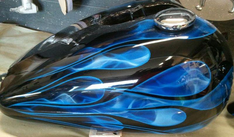 Custom paint for your motorcycle tank and fenders !!!!!