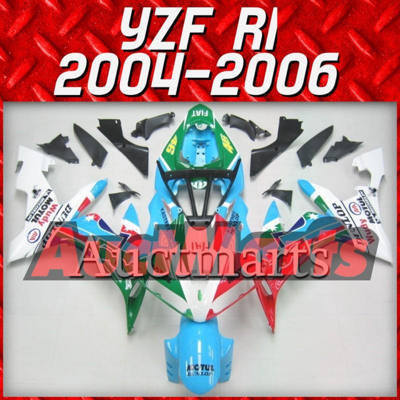 Fit yamaha yzf r1 04 05 06 yzfr1 2004 2005 2006 fairing kit bodywork c10 e1