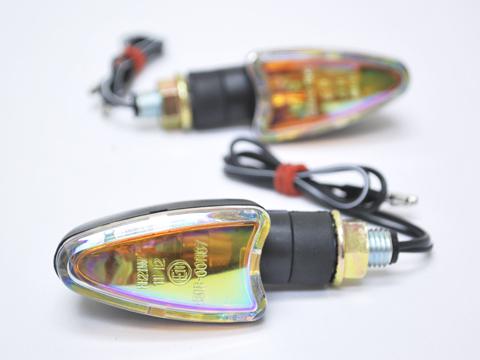 Mini turn signals lights lamp for suzuki burgman moped shuttle fa50 fz50