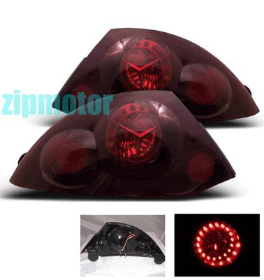 00 01 02 mitsubishi eclipse led altezza tail lights red