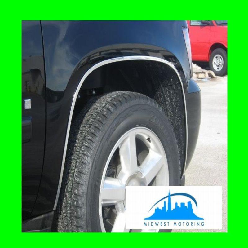 Sell 20072013 CHEVY CHEVROLET TAHOE SUBURBAN CHROME FENDER WHEEL WELL