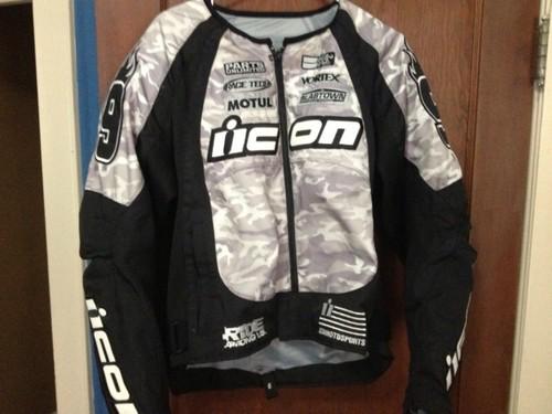 Icon size large team merc stage 3 mesh jacket excellent condition armored l