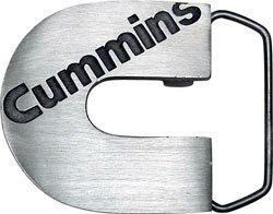 Dodge cummins diesel trucker belt buckle logo tag truck turbo replacement pickup