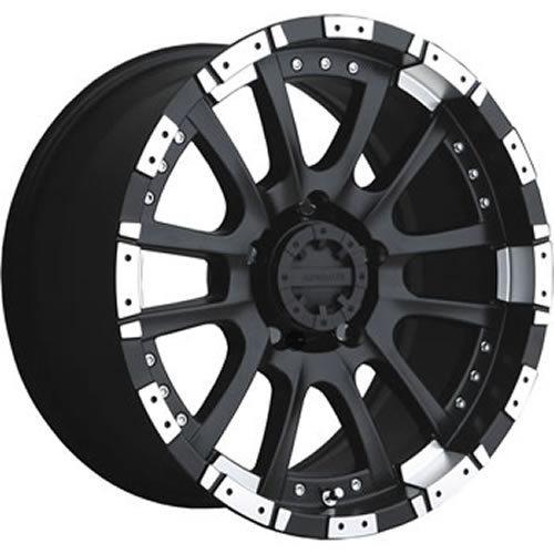 16x8 black advanti racing roccia wheels 5x5 -6 lifted gmc c-1500 pickup
