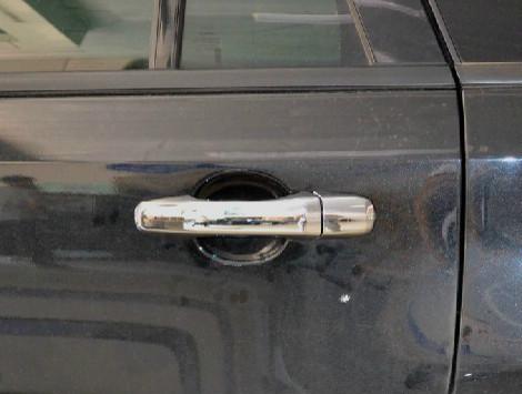 Ford edge chrome silver side door handle cap cover trim garnish deco kit 