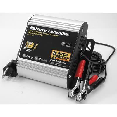 Autometer battery charger battery extender 12 and 16 v charger maintainer ea