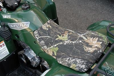 Yamaha grizzly 125, 350, 400, 450 (2007-2010)  camo or black atv seat cover
