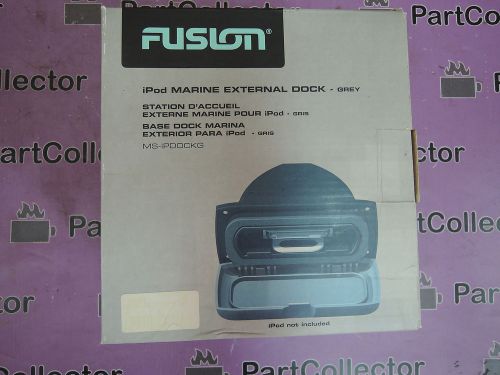 New fusion ipod marine external dock ms-ipdockg