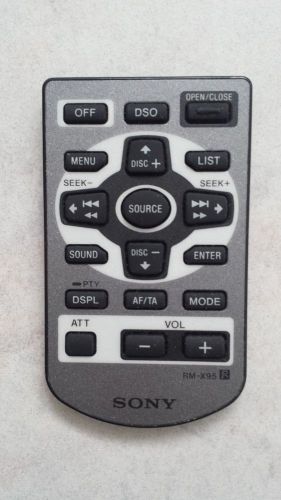 Sony rm x95 original remote control rm-x95 for cdxm700