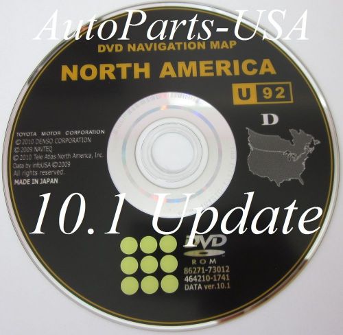 10.1 update 2011 2012 toyota avalon / sienna / highlander gen6 navigation dvd