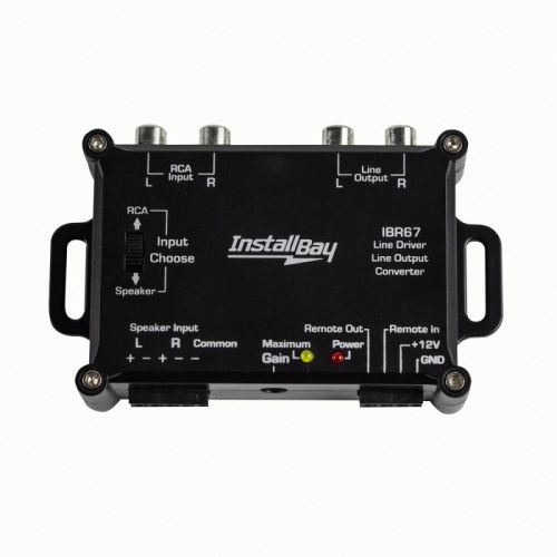 Installbay ibr67 2ch line converter driver/line output accessory - polybag pack