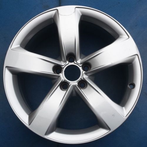 One 18x8 2012 audi a6 factory oem wheel rim 58893 silver