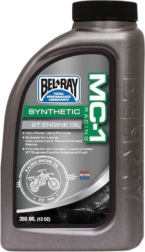 Bel-ray 12.8 oz mc-1 racing full-synthetic 2t engine oil 99400-b12.8