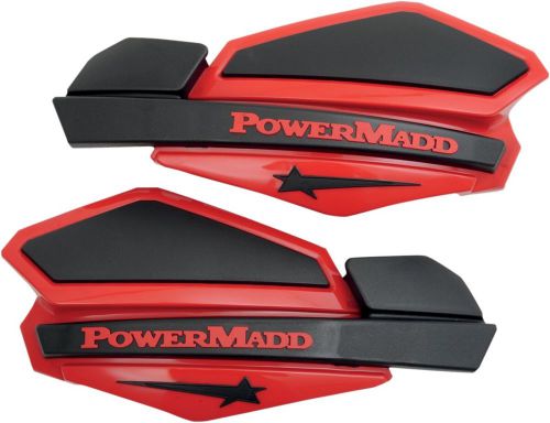Powermadd/cobra 34202 handguards red/black