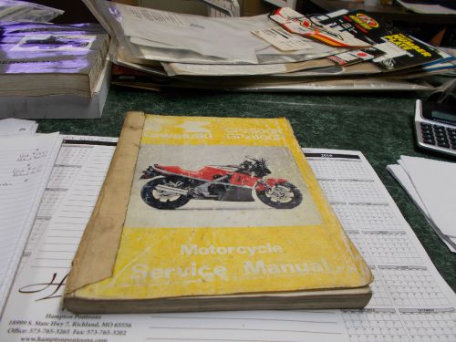 Kawasaki motorcycle service manual