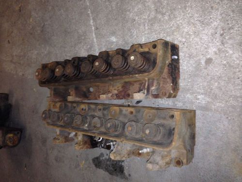 Ford 390 cylinder heads pair c1ae 6090a (#1)