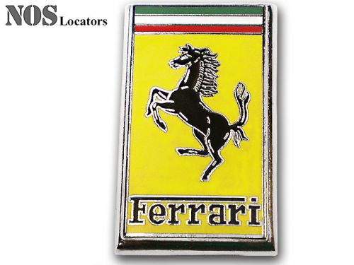 Ferrari 308 328 348 365 400 412 512 metal front nose emblem badge - sale