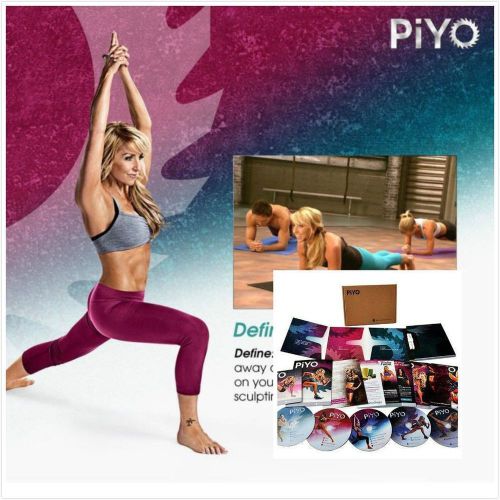 New and sealed p1y0 base kit 5 dvd workout w/exercise videos &amp; fitness tools