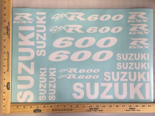 Suzuki gsxr600 gsxr 600 18 colors available decal kit set high quality stickers