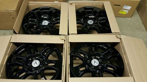 2007-13 acura mdx 18&#034; factory oem rim wheel 71759  honda odyssey set of 4 black