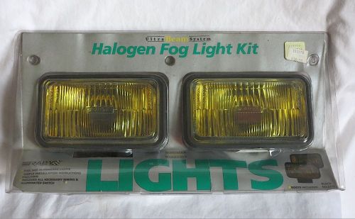 Rally ultra beam system halogen fog light kit black no. 3112 nos