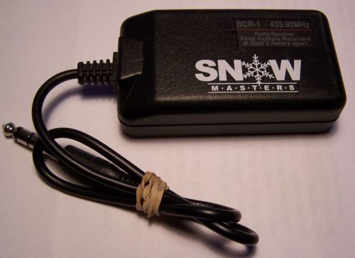 Snowmasters bcr-1 radio receiver avalanche unit (433.92mhz)