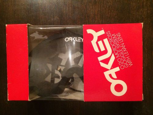 Nos 80&#039;s vintage oakley goggles motocross bmx jt scott new in box