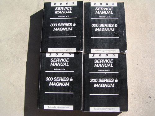 2005 chrysler 300 &amp; dodge magnum factory service manuals