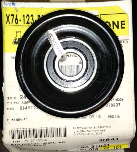 New gm a/c idler pulley  oem 24506756