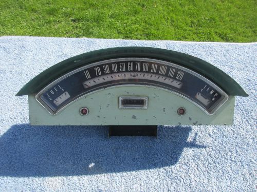 1957 ford fairlane retractable ranchero dashboard instrument gauge speedometer