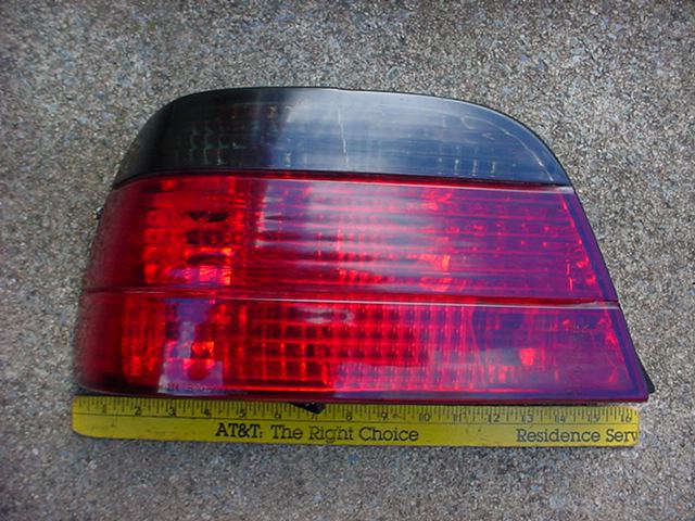 95 96 97 98 bmw 740 750 left taillight assembly 7series 740il