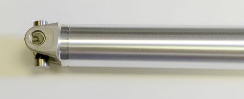 Aluminum drive shaft  3.5&#034; od with 1330 solid cross u-joints, up to 60&#034; c to c