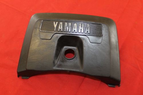 83 yamaha xv500 xv 500 oem seat saddle lock cowl-fairing -plastic-cover w/bolts