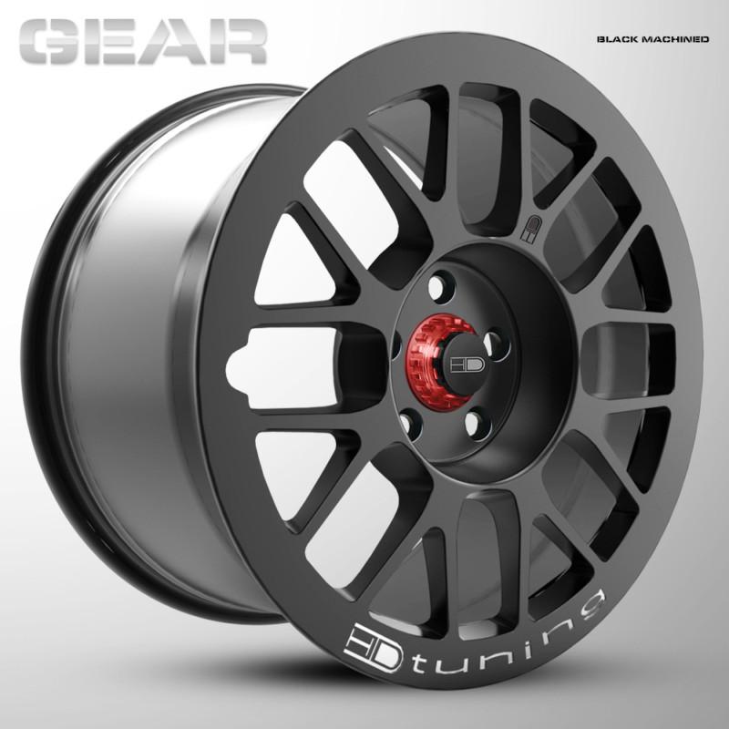 18" hd tuning gear wheels s14 240sx 300zx 350z 370z g35 g37 coupe 94-04 mustang 