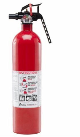 2.5 lb. fire extinguisher