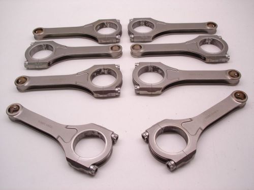 Nascar carrillo 6.200&#034; connecting rods newest style 1.976&#034; x 1.850&#034; .689&#034; wide