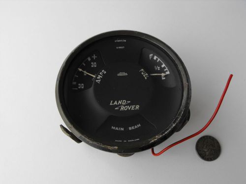 Landrover series 2 ammeter fuel gauge cluster