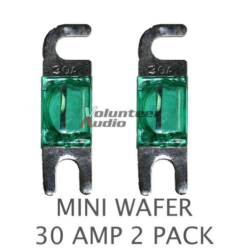 Scosche efx cmwf302 mini wafer fuses 30 amp 2 pack