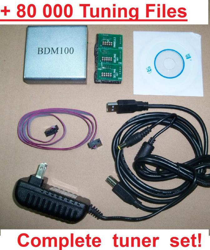 Bdm100 v1255 + 80000 chiptuning files-complete chip tuning set, obd, obdii remap