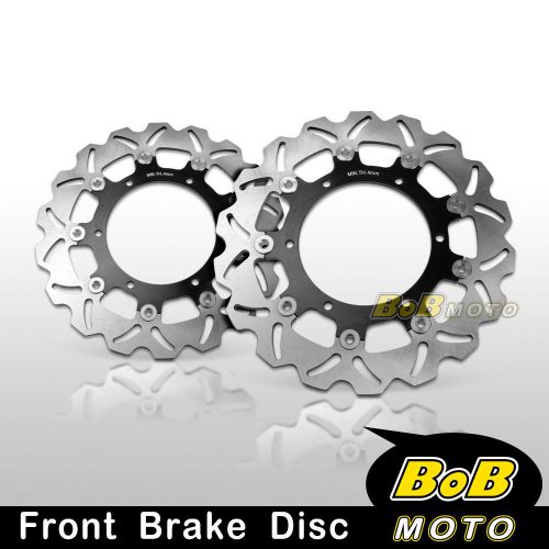 Ss front brake disc x2 replacement for yamaha yzf 600r thundercat 96-02 03 04