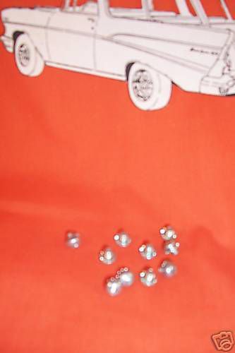1955 56 57 chevy glass track screws frame screws belair sedan htp
