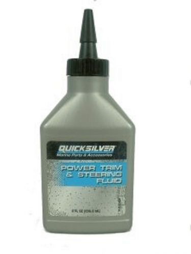 Mercury mercruiser oem power steering trim/tilt fluid oil 8oz pint 92-858074q01