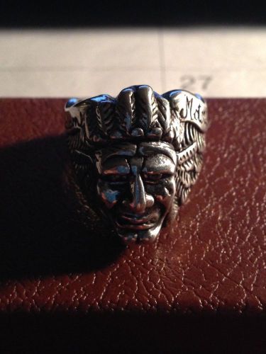 Indian motorcycle owner&#039;s ring size 12 excellent condition