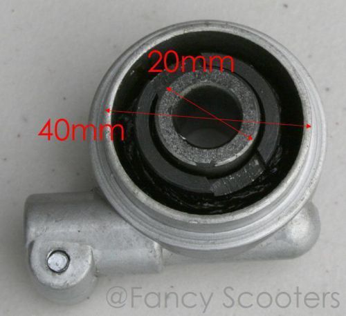 Speedometer cable drive gear box fr gs-808 scooter
