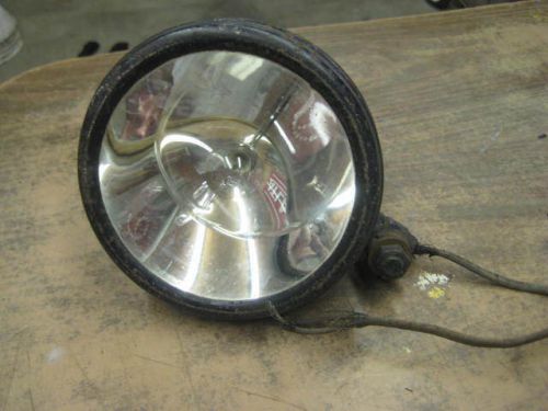 Lqqk vintage s&amp;m lamp #60 old search or spot lamp light 1920&#039;s 1930&#039;s 6v works!