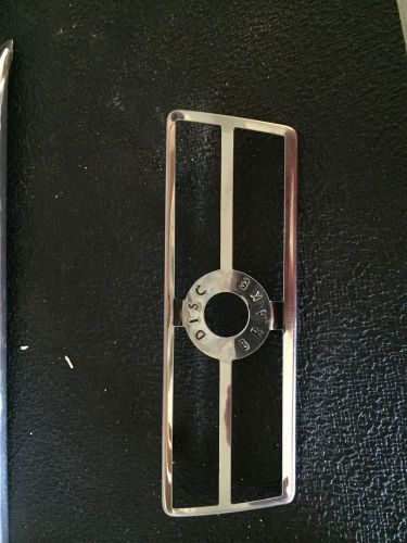 1969 ford galaxie disc brake pedal cover