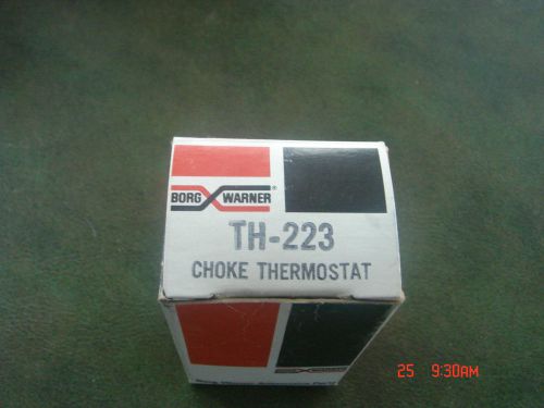 Borg warner th-223 carburetor choke th223 thermostat 302 5.0l