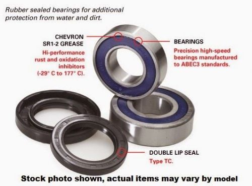 Front wheel bearing kit ktm mxc 200 dritbike 2003 mx 25-1402