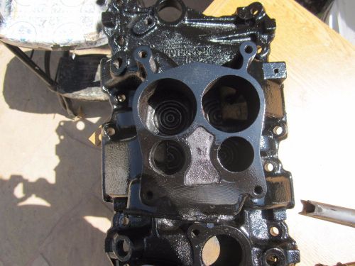 Rare nascar racing chevy v6 4.3  cast iron intake manifold high rise 4bbl camaro