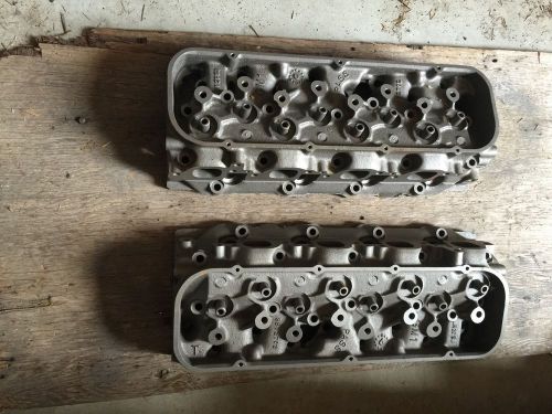 1966 chevy big block 396/427 cylinder heads (pro cleaned &#034;hot dipped&#034;) free ship